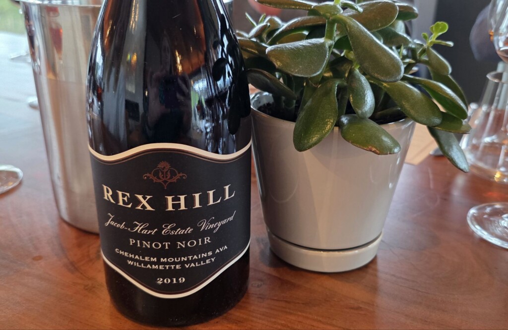 Please The Palate Wine of the Week: Rex Hill 2019 Pinot Noir, Jacob-Hart Estate Vineyard, Chehalem Mountains AVA, Willamette Valley