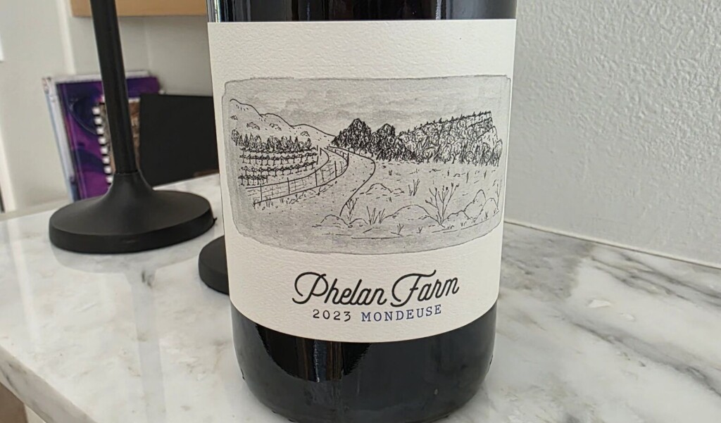 Please The Palate Wine of the Week: Phelan Farms 2023 Mondeuse, SLO Coast