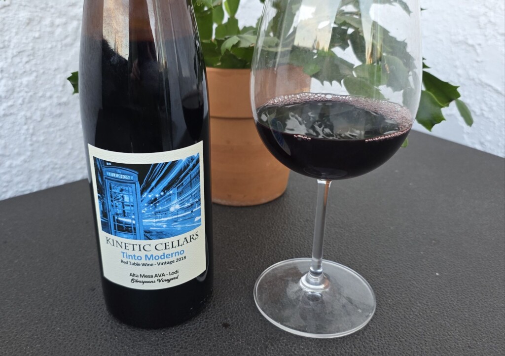 Kinetic Cellars 2018 Tinto Moderno Red Table Wines, Alta Mesa AVA, Lodi Please The Palate Wine of the Week: Kinetic Cellars 2018 Tinto Moderno Red Table Wines, Alta Mesa AVA, Lodi