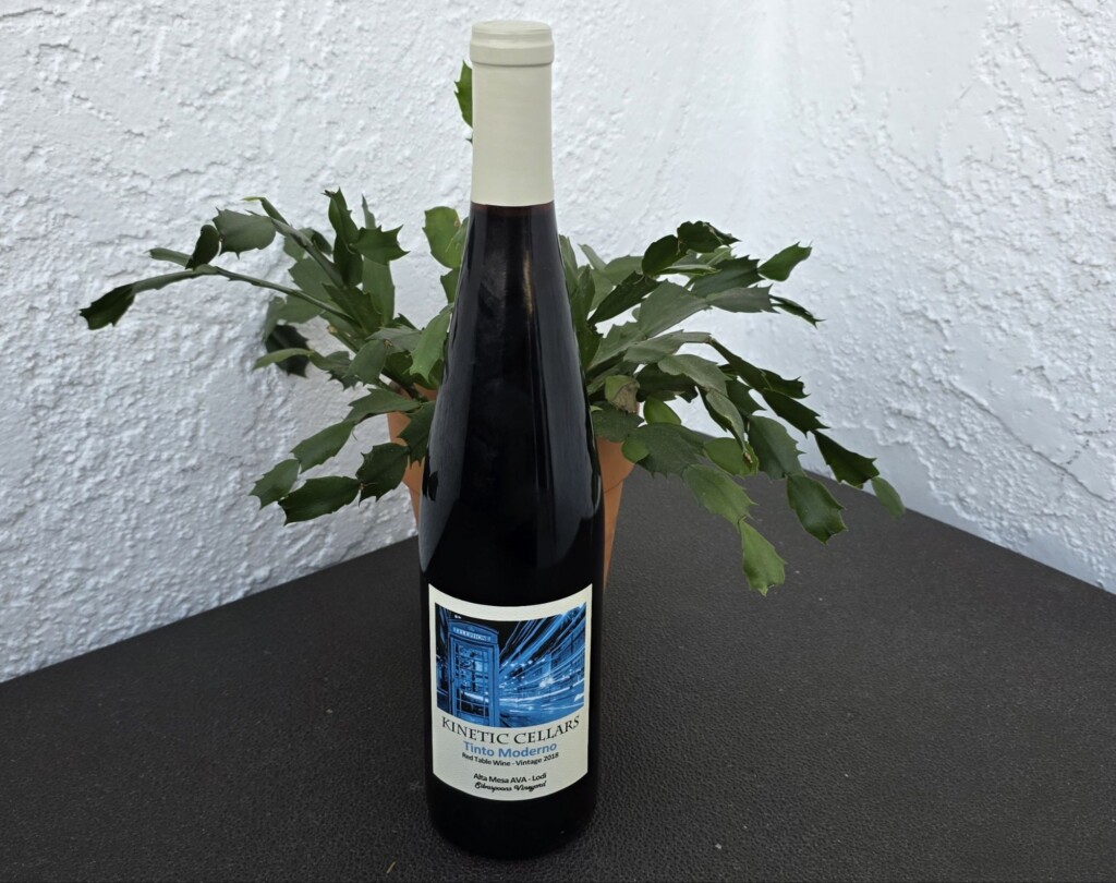 Kinetic Cellars 2018 Tinto Moderno Red Table Wines, Alta Mesa AVA, Lodi Please The Palate Wine of the Week: Kinetic Cellars 2018 Tinto Moderno Red Table Wines, Alta Mesa AVA, Lodi