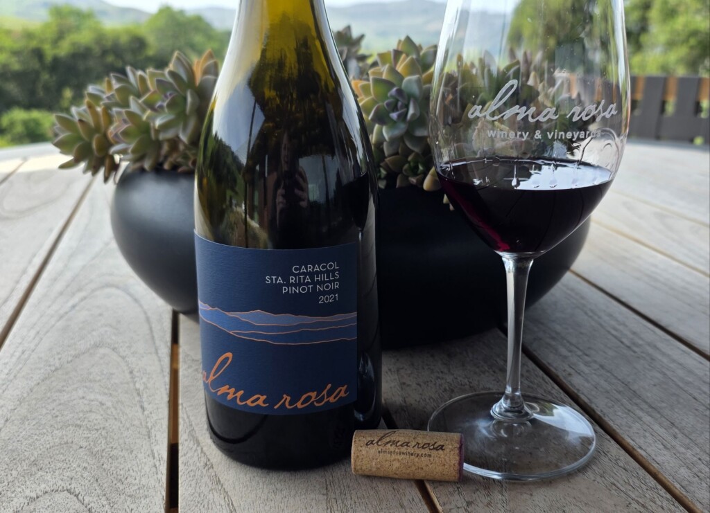 Please The Palate Wine of the Week: Alma Rosa 2021 Caracol Pinot Noir, Sta. Rita Hills AVA