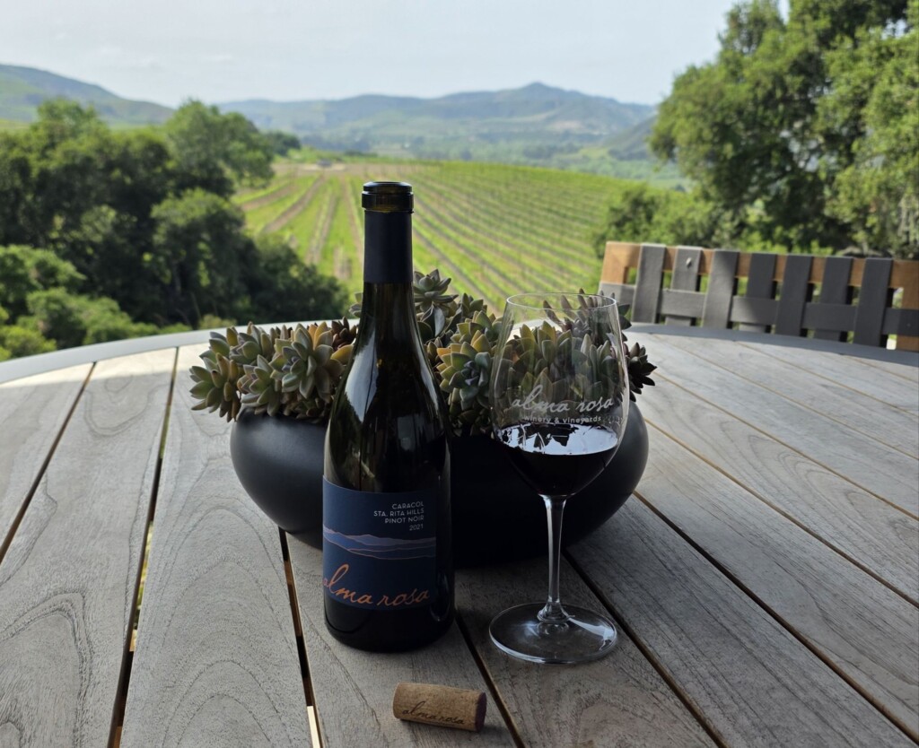 Please The Palate Wine of the Week: Alma Rosa 2021 Caracol Pinot Noir, Sta. Rita Hills AVA
