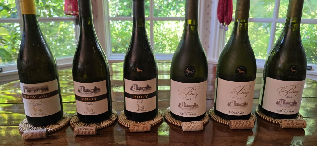 Vertical of Collavini Broy A Postcard of Collio: A Story of Land, Time, and Intention with Six Vintages of Collavini Broy DOC Collio