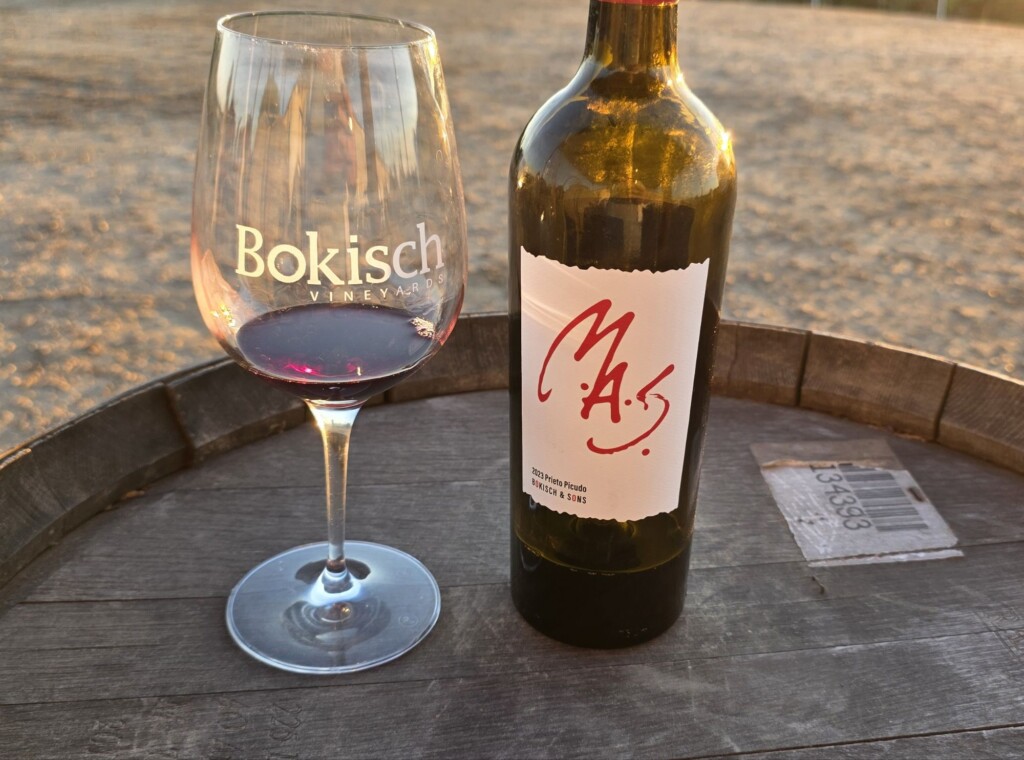Please The Palate Wine of the Week: Bokisch & Sons M.A.S. 2023 Prieto Picudo, Lodi