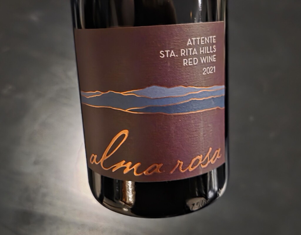 Please The Palate Wine of the Week: Alma Rosa 2021 Attente Red, Sta. Rita Hills