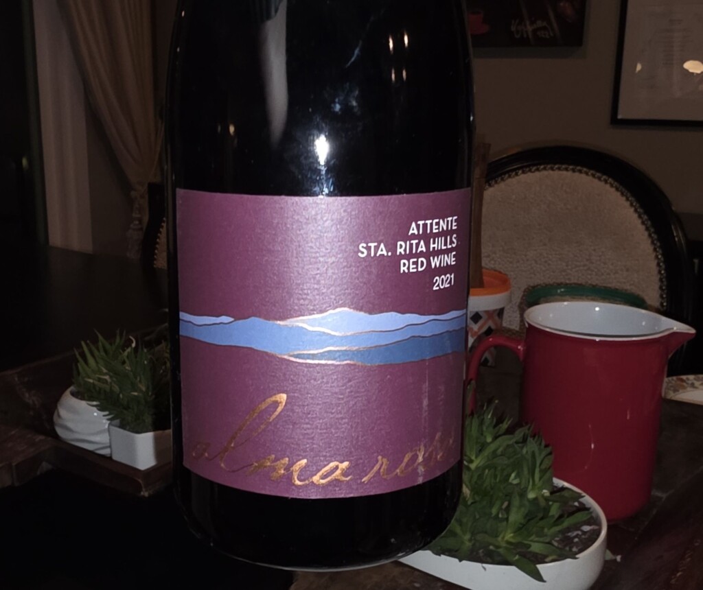 Please The Palate Wine of the Week: Alma Rosa 2021 Attente Red, Sta. Rita Hills
