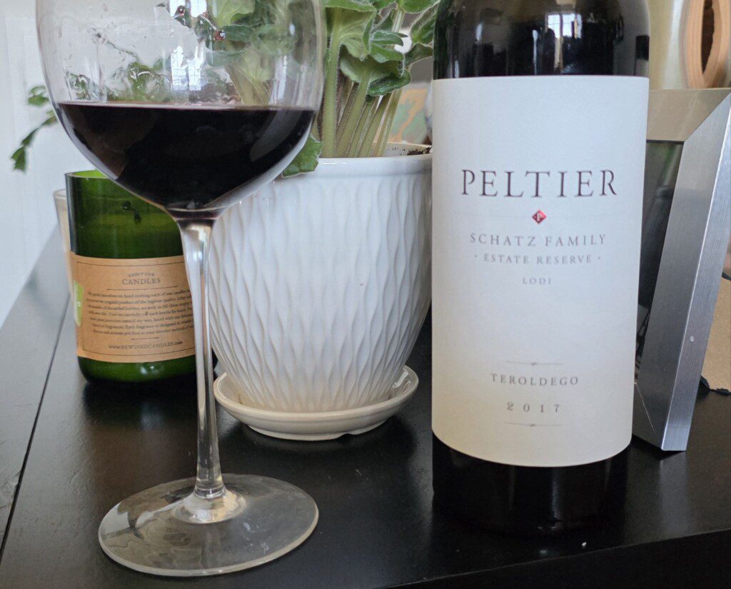 Please The Palate Wine of the Week: Peltier Schatz Family 2017 Teroldego, Estate Reserve, Lodi