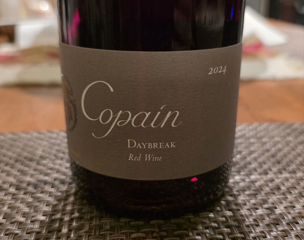 Please The Palate Wine of the Week: Copain 2024 Daybreak Red Wine, North Coast, Sonoma County