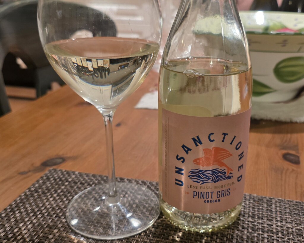 Please The Palate Wine of the Week: Unsanctioned 2024 Pinot Gris, Oregon