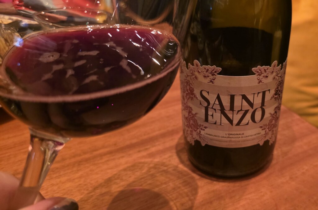 Saint Enzo 2024 Lambrusco Grasparossa di Castelvetro Please The Palate Wine of the Week: Saint Enzo 2024 Lambrusco Grasparossa di Castelvetro