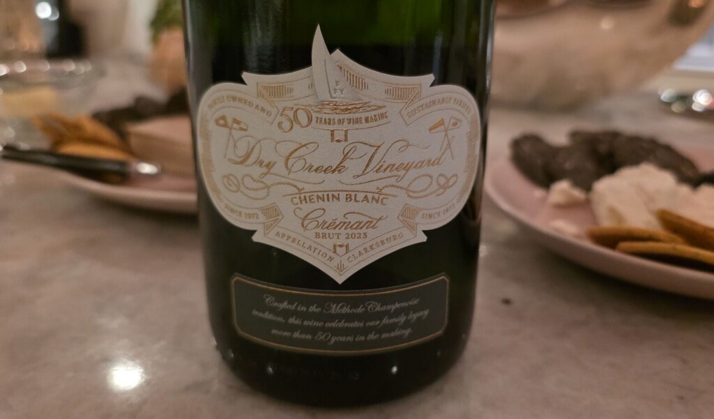 Please The Palate Wine of the Week: Dry Creek Vineyard 2023 Sparkling Chenin Blanc