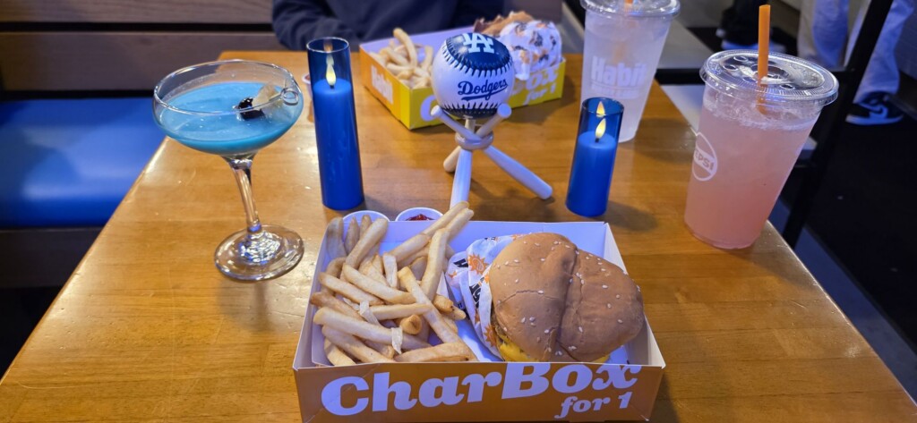 A Dodgers-Inspired Night at Habit Burger in Echo Park