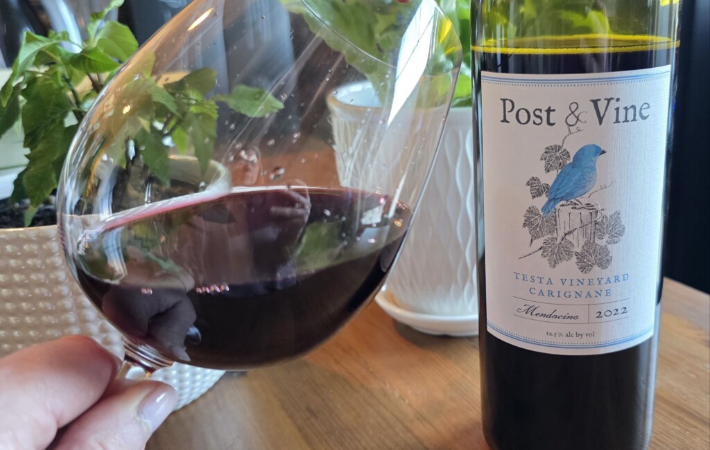 Post & Vine 2022 Carignane, Testa Vineyard, Mendocino Please The Palate Wine of the Week: Post & Vine 2022 Carignane, Testa Vineyard, Mendocino