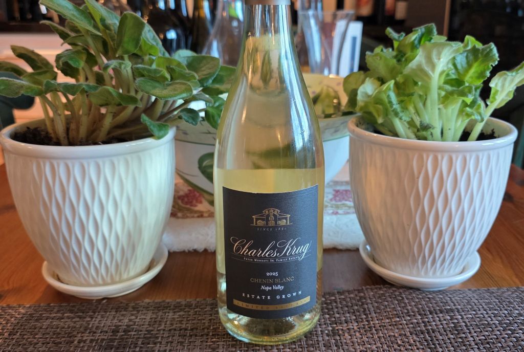 Charles Krug 2025 Limited Release Napa Valley Chenin Blanc Please The Palate Wine of the Week: Charles Krug 2025 Limited Release Napa Valley Chenin Blanc
