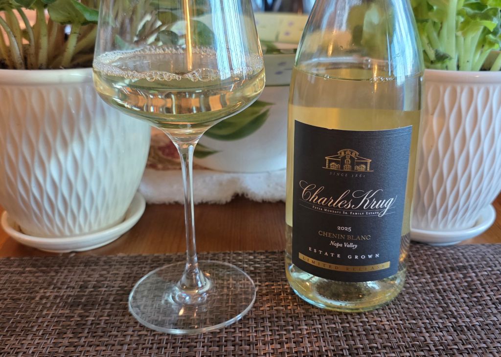 Charles Krug 2025 Limited Release Napa Valley Chenin Blanc Please The Palate Wine of the Week: Charles Krug 2025 Limited Release Napa Valley Chenin Blanc