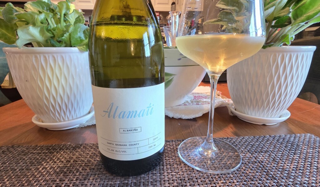 Please The Palate Wine of the Week: Alamati Wines 2025 North Canyon Vineyard Albariño, Santa Maria Valley