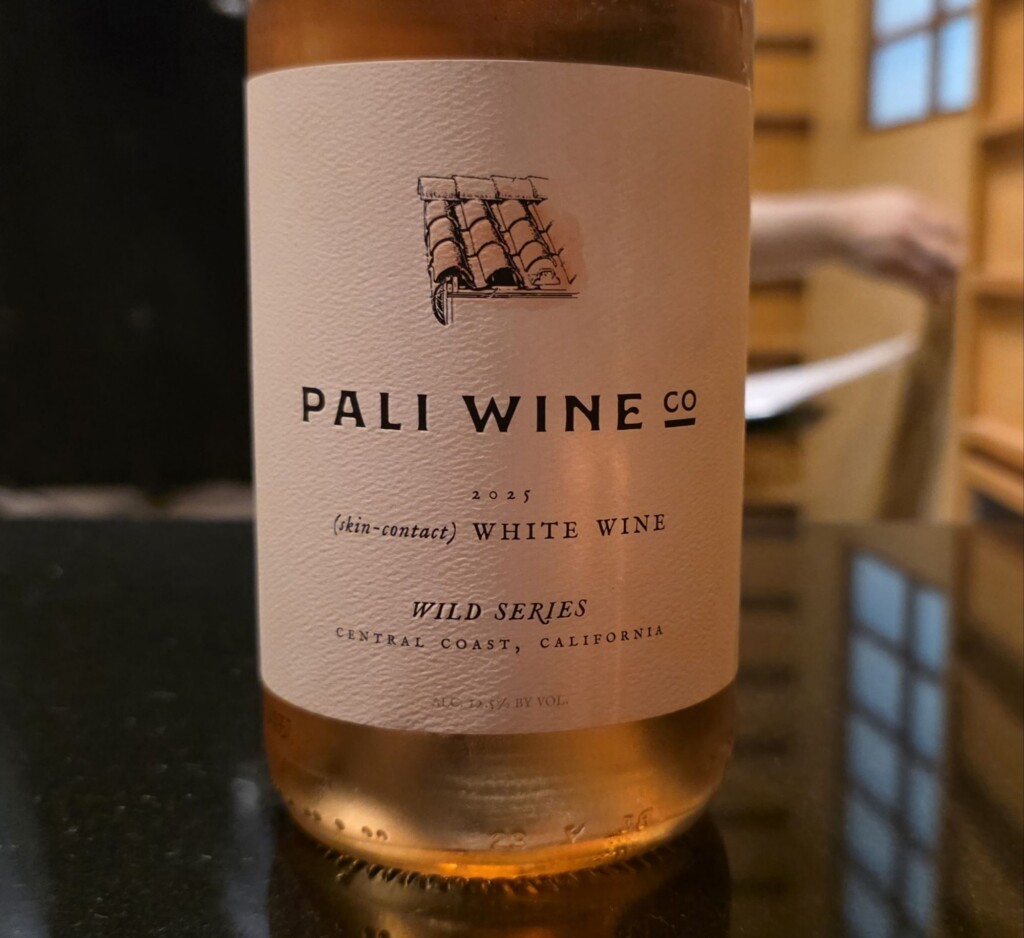 Please The Palate Wine of the Week: Pali Wine Co. 2025 Wild Series Skin-Contact White Wine, Central Coast