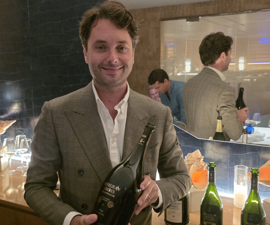 Rodolphe Frerejean Taittinger of Frerejean Frères Frerejean Frères: A New Champagne House Arrives in California