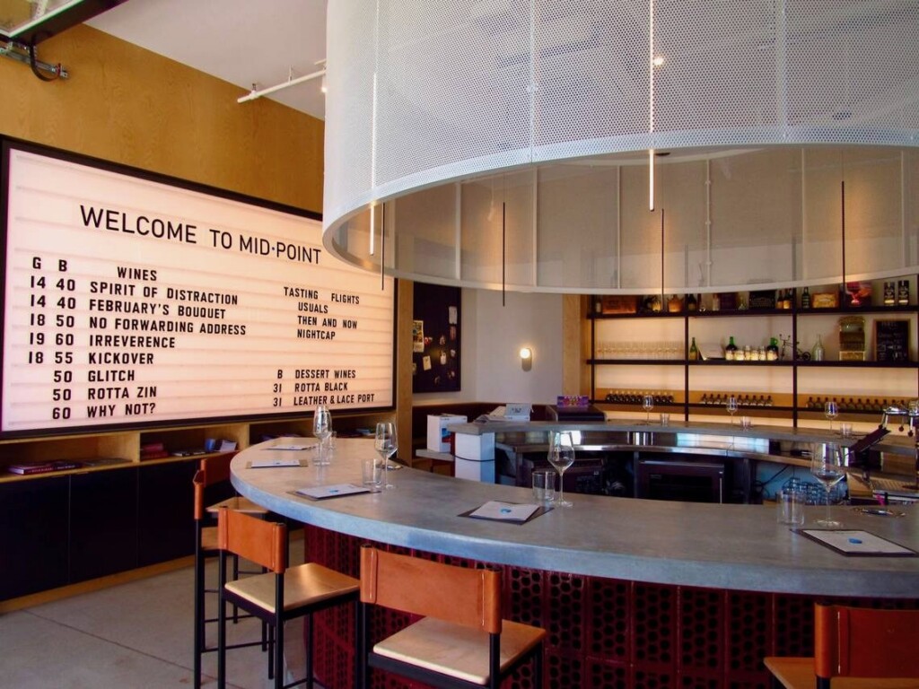 Mid-Point Winery Tasting Room at The Bottle Shop The Magic and the Math: How a Tech Engineer Is Building a Winery for the Long Game in Paso Robles